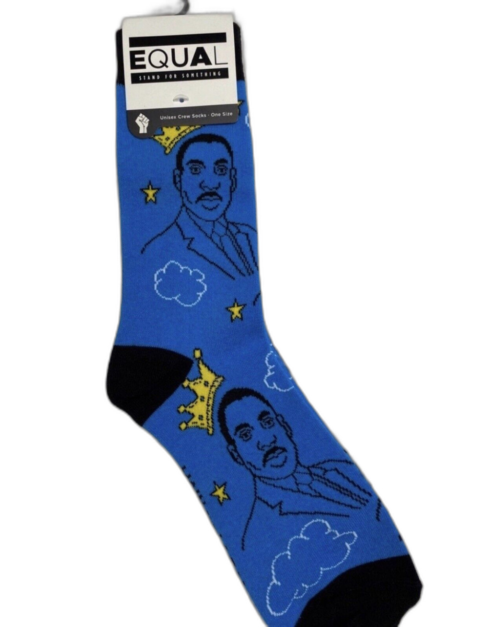 EQUAL Stand For Something Martin Luther King One Pair Unisex Crew Socks One Size